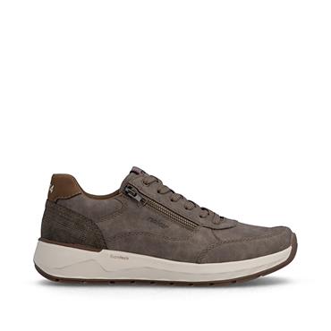 Rieker Men Hans Casual Laced Shoe - Coffee